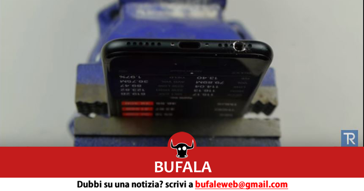 bufala jack iphone7