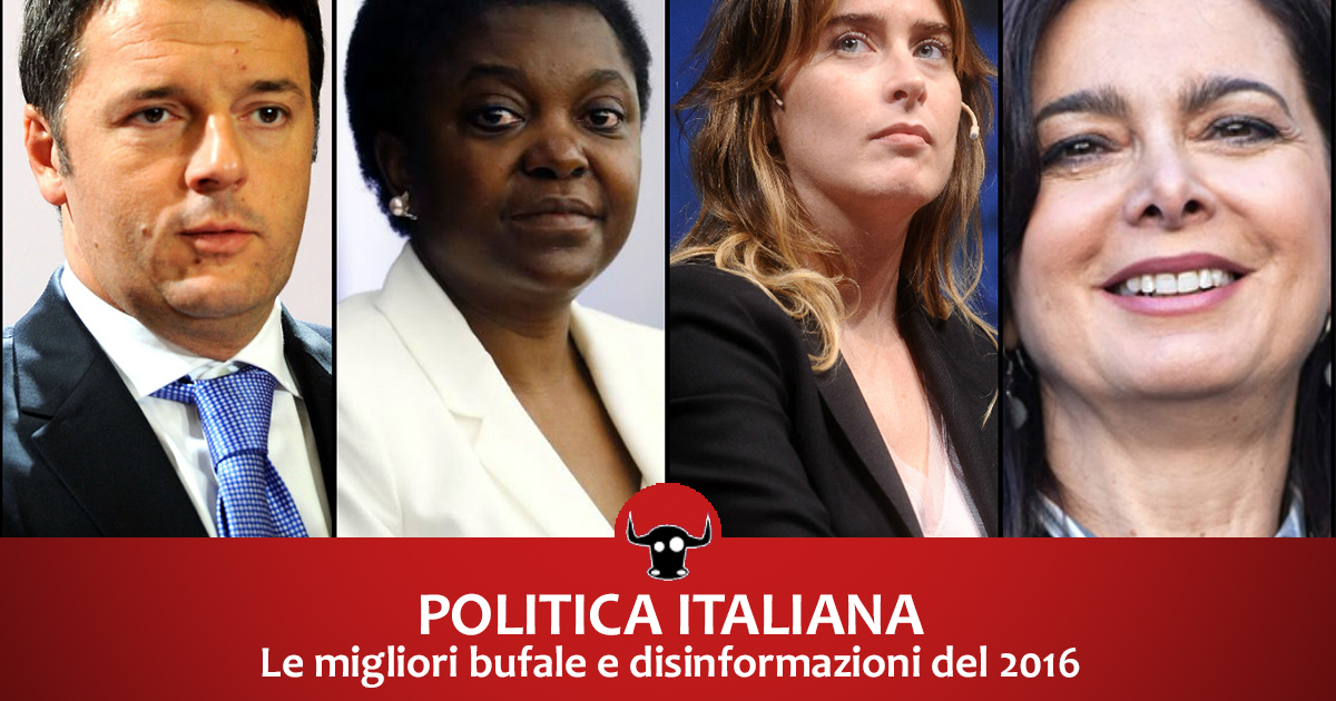 POLITICA italiana 2016