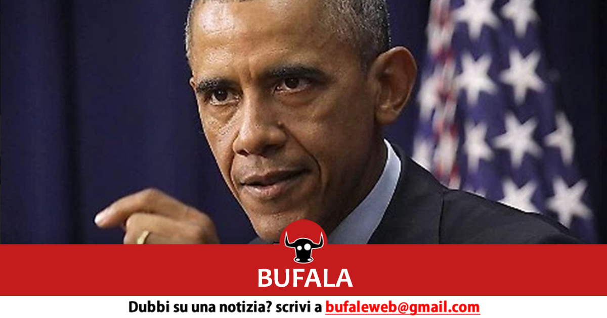 bufala obama trump mask