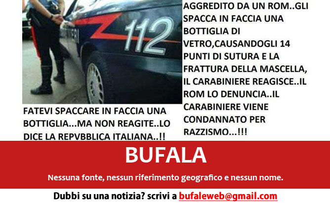 bufala-carabiniere-rom-aggredito-razzismo