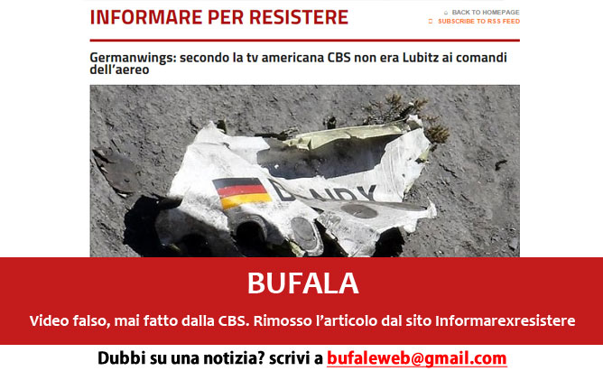 bufala-germanwings-cbs-lubitz-informare-resistere-complotto