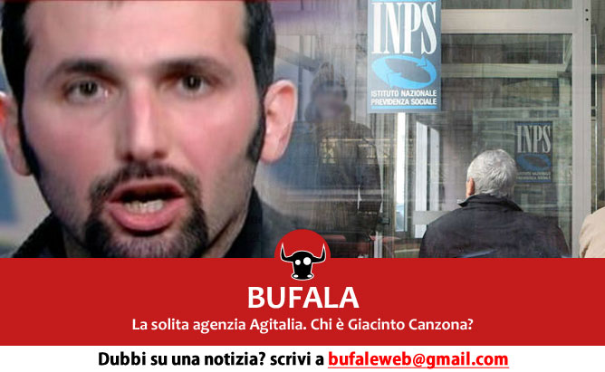 bufala-pensionato-97enne-inps-agitalia-Giacinto-Canzona