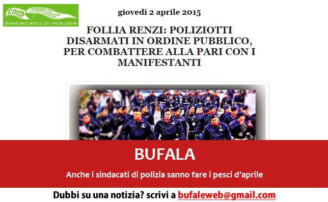 bufala-pesce-aprile-polizia-disarmata-ordine-pubblico