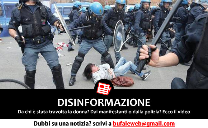 disinformazione-donna-braccio-spezzato-bologna-manifestanti-polizia-manganelli