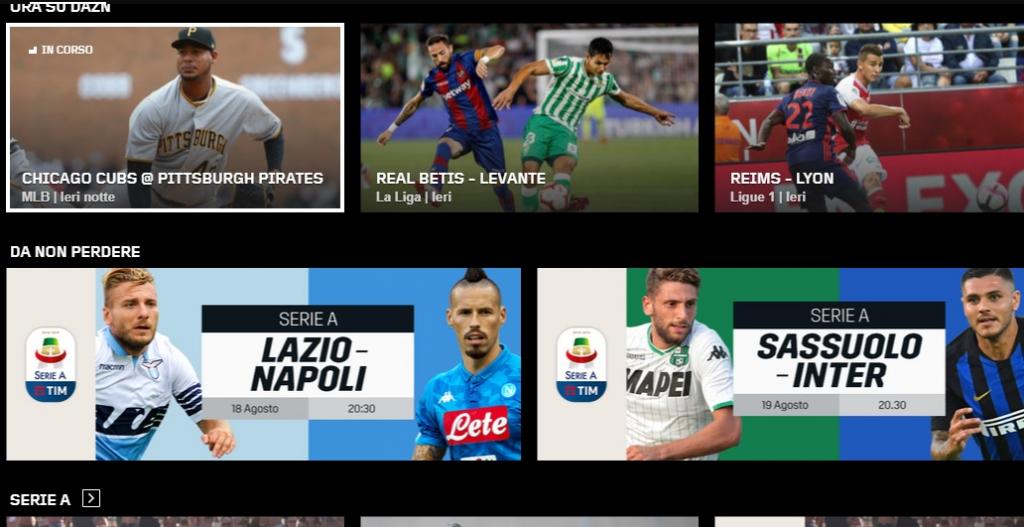 Guardare Dazn gratis