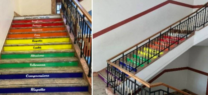 No, questo studente non è stato punito per aver rifiutato di usare la scala LGBT