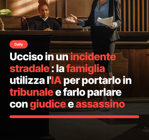 Ma davvero hanno portato un morto in tribunale con AI?