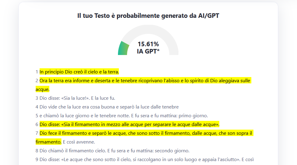 La Bibbia secondo ChatGPT