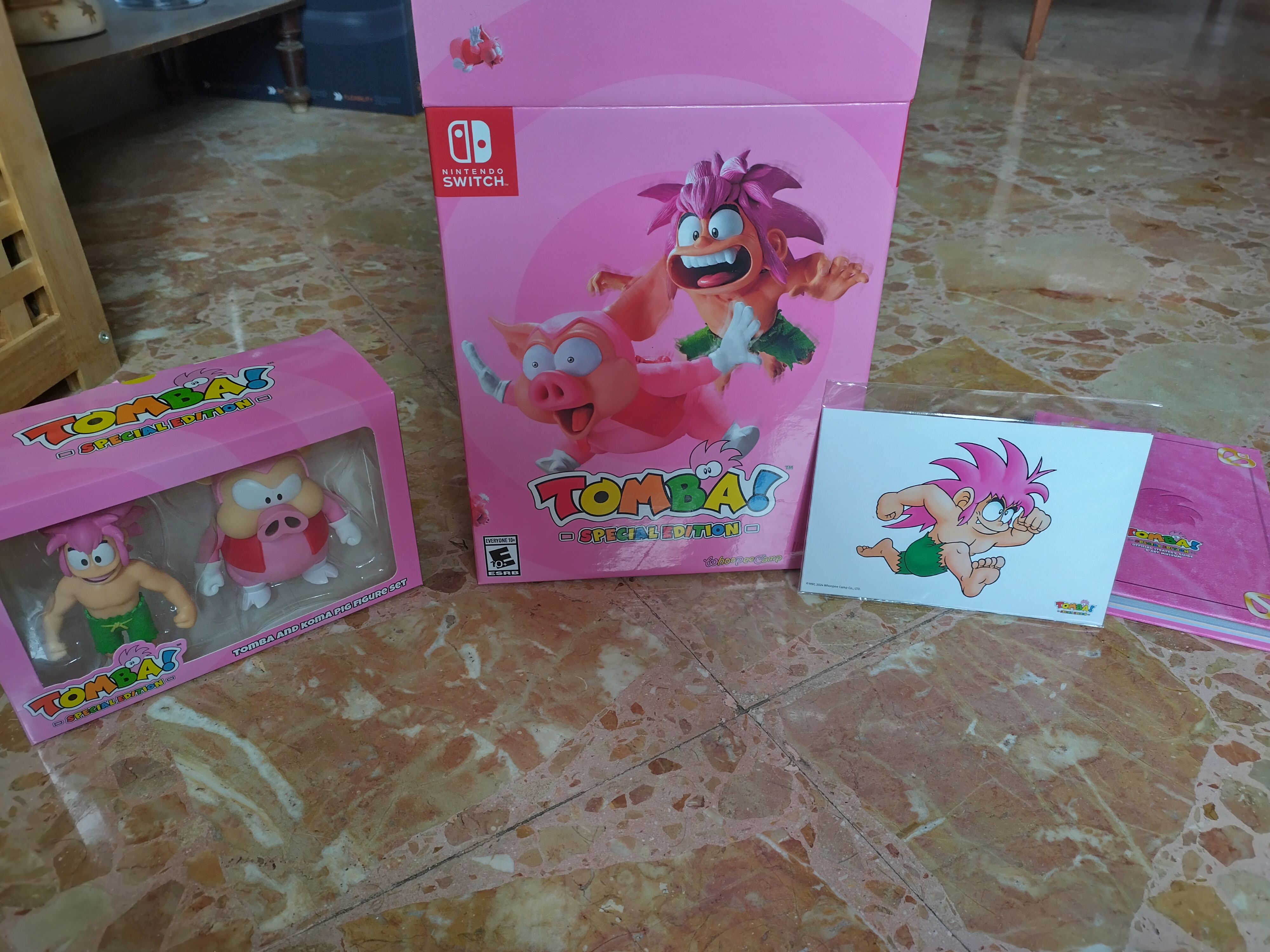 Tombi!, edizione fisica Limited Run Games con artbook