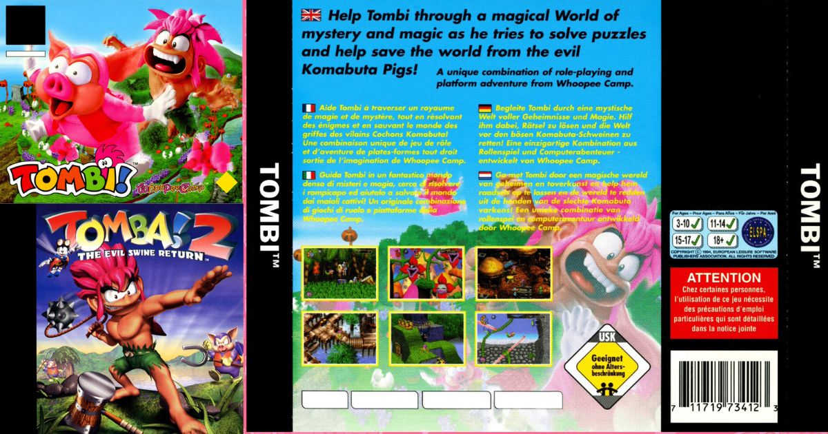 La Boxart dei due Tombi!
