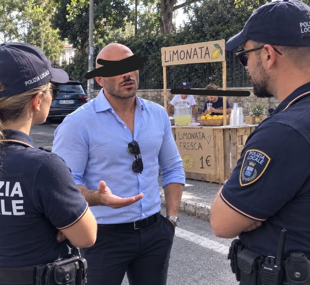 Quest'uomo non è il barista che ha denunciato i bambini del Ciao (bensì il sedicente Re dei Troll)