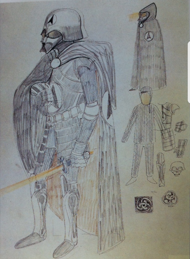 Bozzetto di Vader Samurai