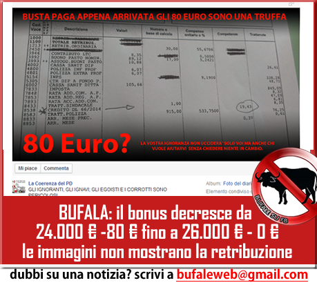 bufala sindaco di lonigo