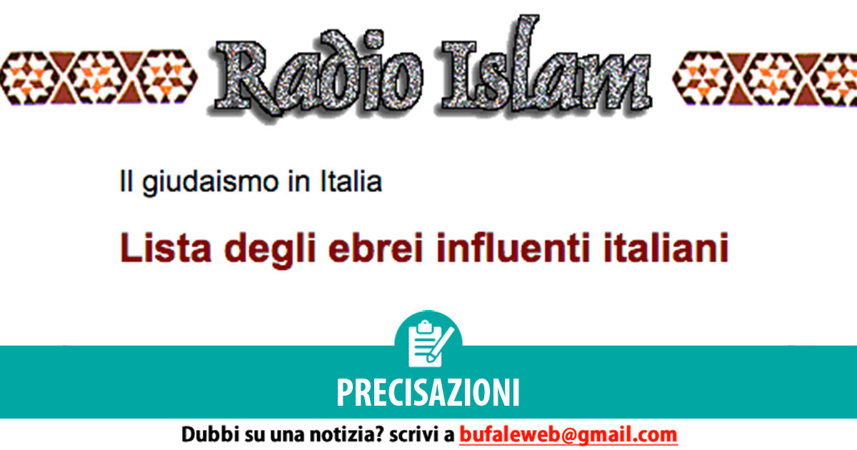 bufala sindaco di lonigo