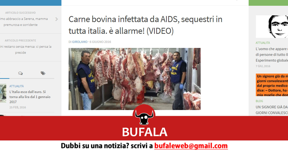 bufala sindaco di lonigo