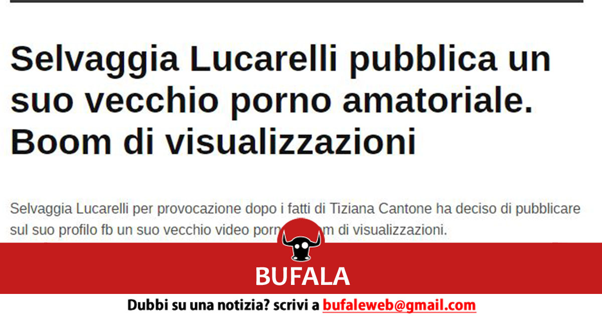 bufala sindaco di lonigo