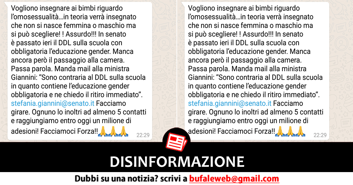 bufala sindaco di lonigo