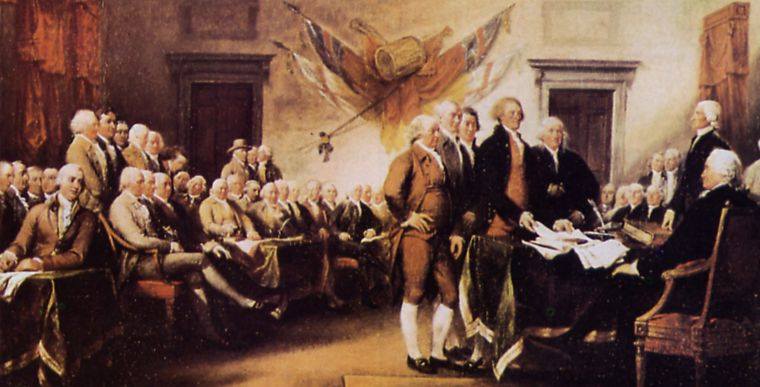dichiarazione indipendenza americana