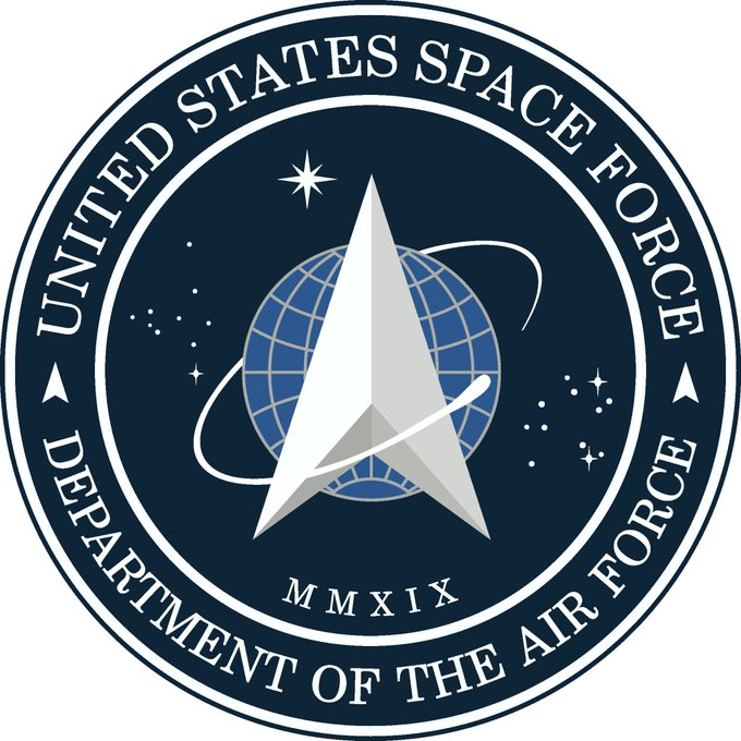Il logo della Space Force Americana
