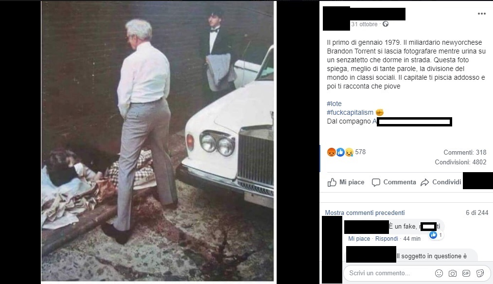 Apparizione del Miliardario Brandon Torrent come New Yorkese