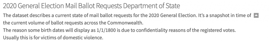 Il disclaimer elettorale