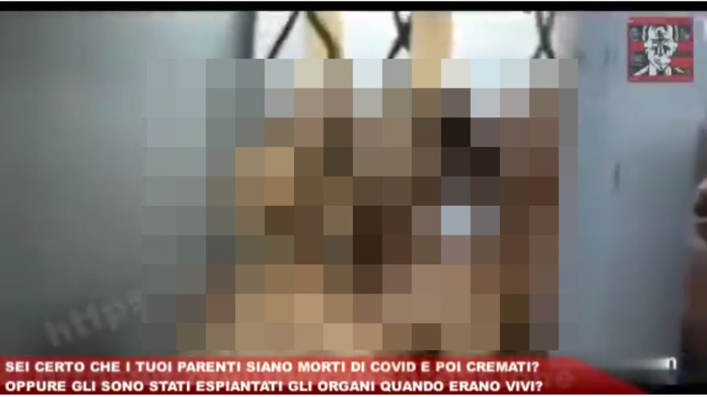 Il raccapricciante video del "traffico organi sui malati Covid" - dalla Fake News alla Querela