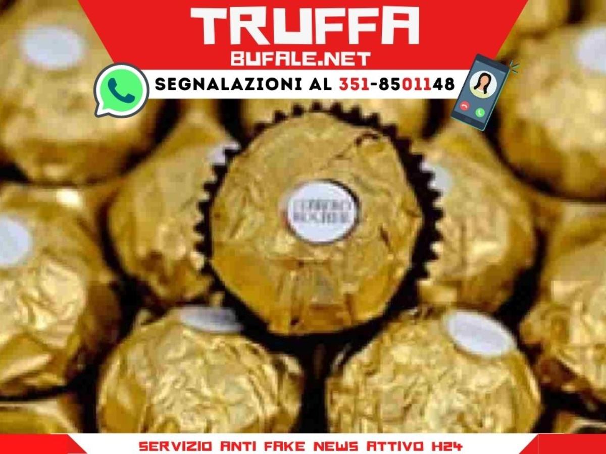 Stiamo alla larga da regalo e concorso Ferrero Rocher di San Valentino 2022  su WhatsApp