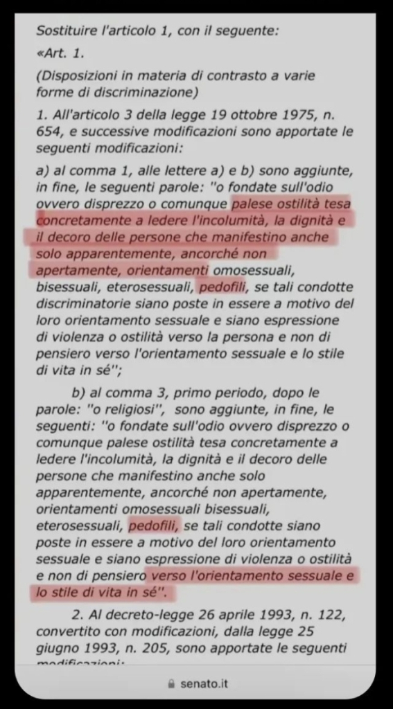 Il PD vuole legalizzare la pedofilia: otto anni di bufale