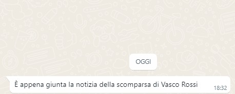 L'eterna fake news di Vasco Rossi morto, ma solo sui social