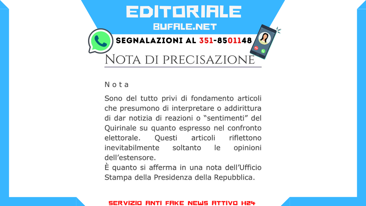 bufala sindaco di lonigo