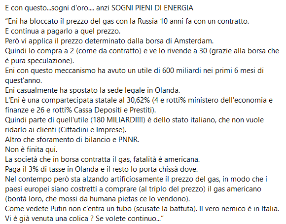 Una seconda variante della condivisione