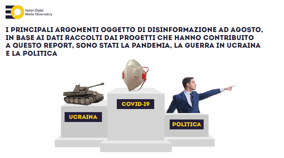 IDMO: La disinformazione in Italia entra in campagna elettorale