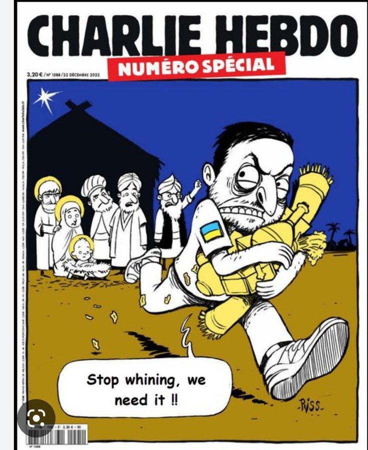 La versione tradotta della falsa vignetta