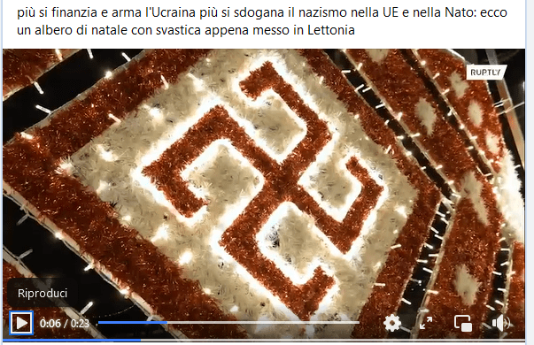 Per le fonti Russe la Lettonia ha aderito al nazismo