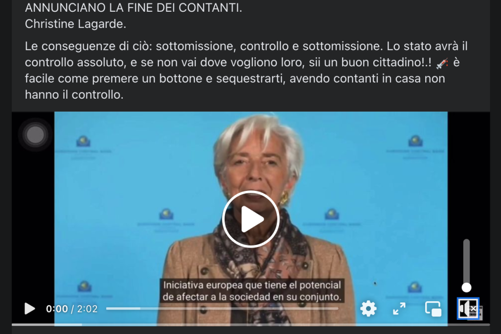 La news della BCE che annuncia la fine del contante sin troppo prematura