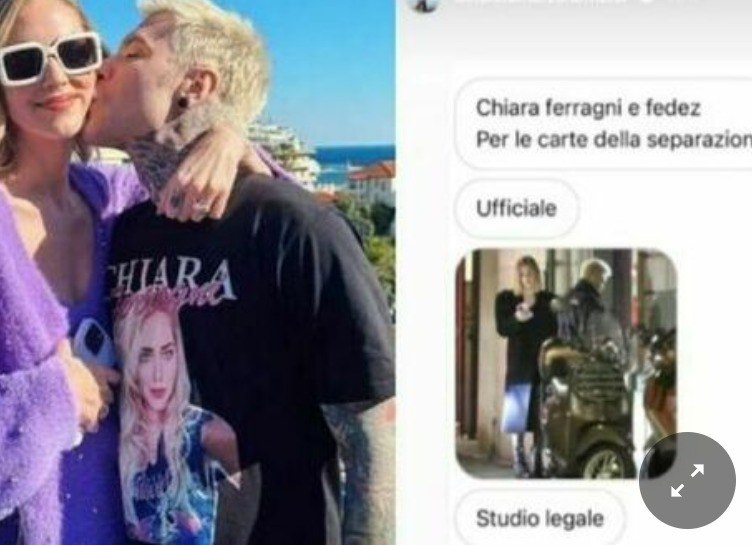 Chiara Ferragni e Fedez dall'avvocato: fakenews e avvistamenti