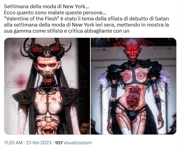 L'improbabile sfilata satanica a New York è tutta Computer Graphics
