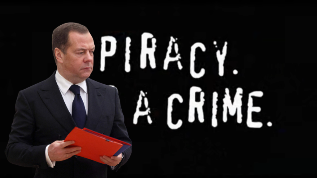 Sì, Medvedev e le fonti russe scaricherebbero un film da Internet