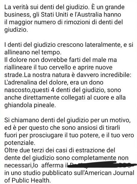 L'assurda verità sui denti del giudizio tra ghiandola pineale e complotto