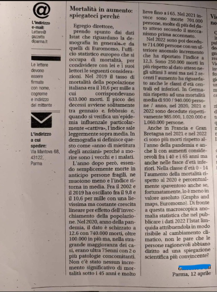 Una spiegazione ragionevole al dato di mortalità EuroMOMO esiste