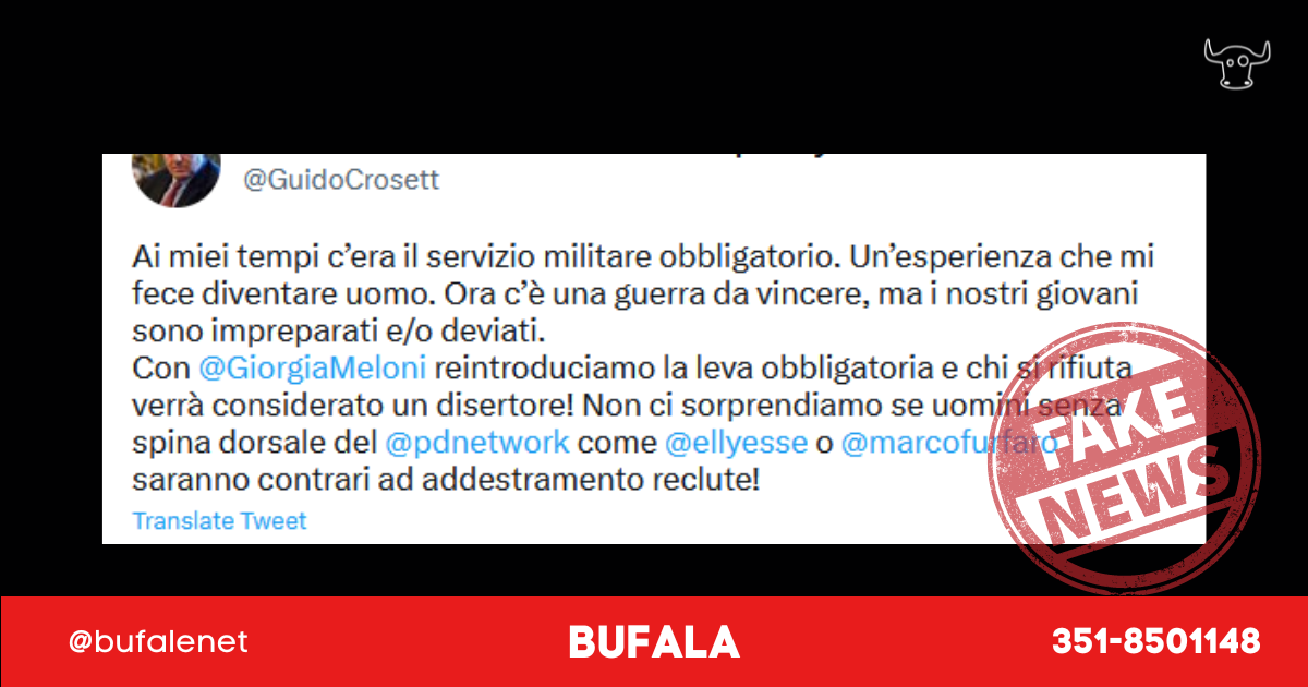 bufala sindaco di lonigo