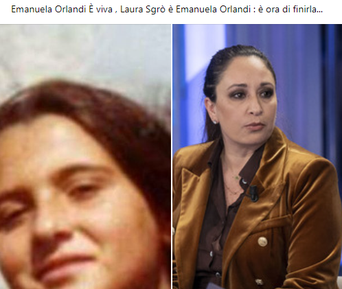 laura sgrò è emanuela orlandi