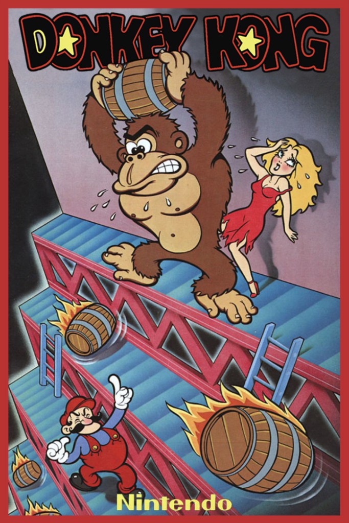 Donkey Kong nasce come un clone di Braccio di Ferro