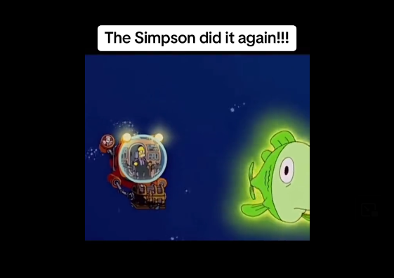Ancora le profezie dei Simpson sull'affondamento del Titan