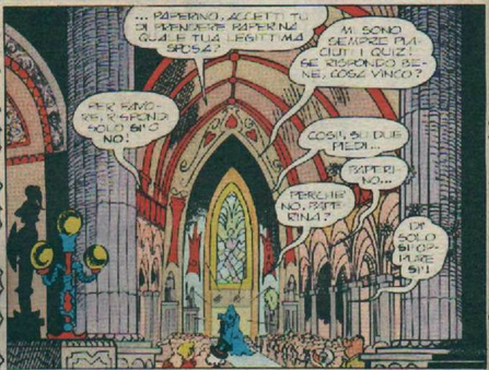 "Paperino e l'addio al celibato", edizione italiana del 1988