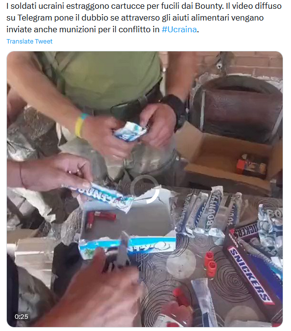 L'improbabile contrabbando di munizioni per la guerra in Ucraina (alle quaglie?)