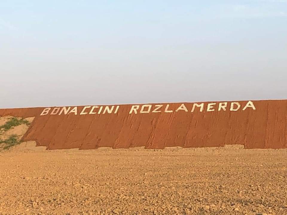 Cervia: insulti sull'argine del fiume per Bonaccini