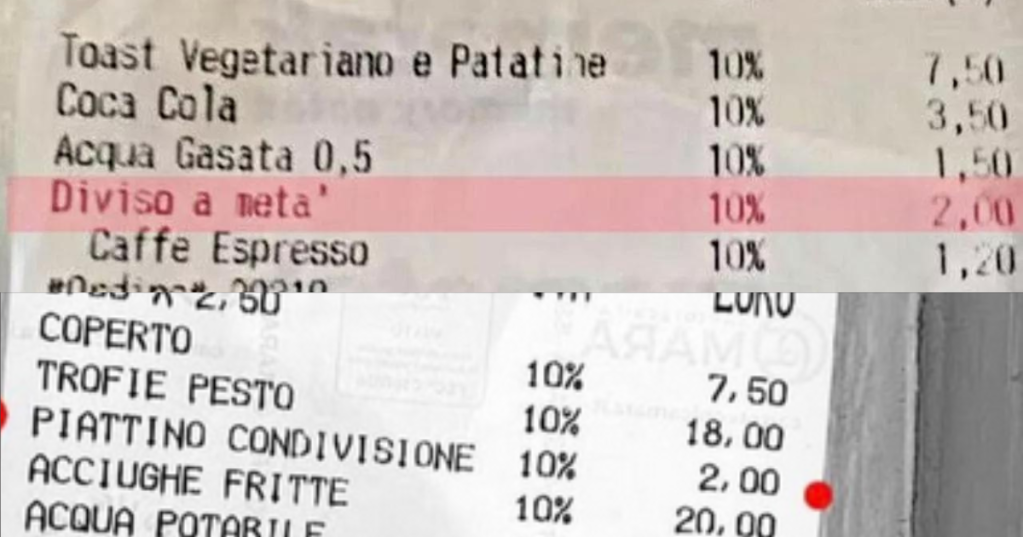 Il "piattino condivisione" nell'epoca dei social