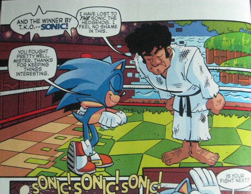 Il passaggio di consegne (Archie Comics, riportato da DeviantArt)