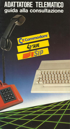 Manuale del bundle con "Adattore Telematico" per Commodore 64C
